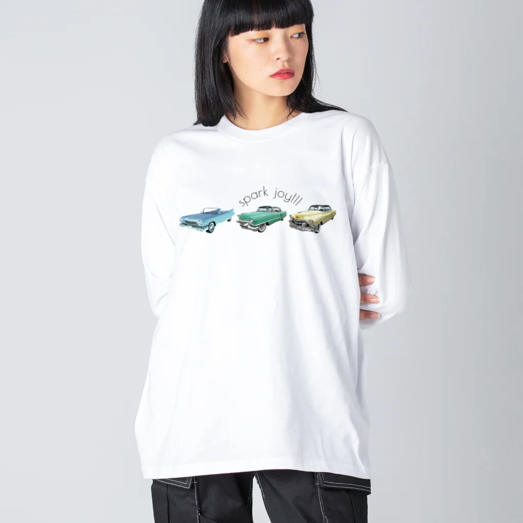 Charme schelmのCadillac Big Long Sleeve T-Shirt