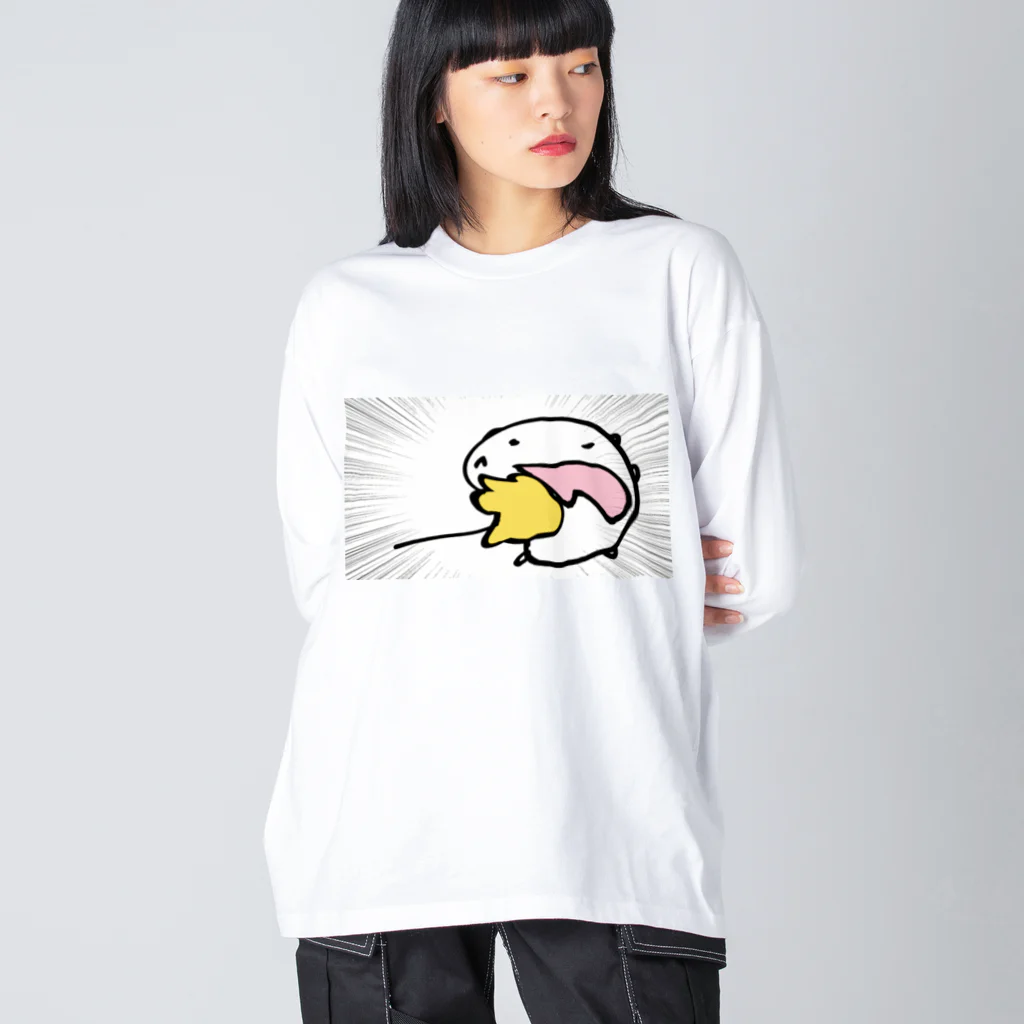 ダイナマイト87ねこ大商会のﾎﾞｸﾞｼｬｱとなるねこです Big Long Sleeve T-Shirt