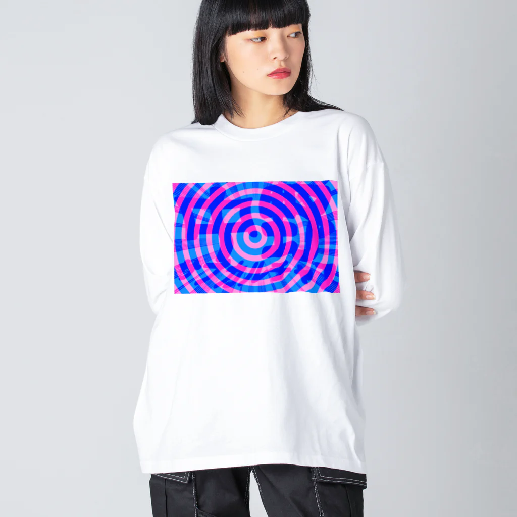 おやすみねんねの中野サブカルチャア(ぐるぐる) Big Long Sleeve T-Shirt