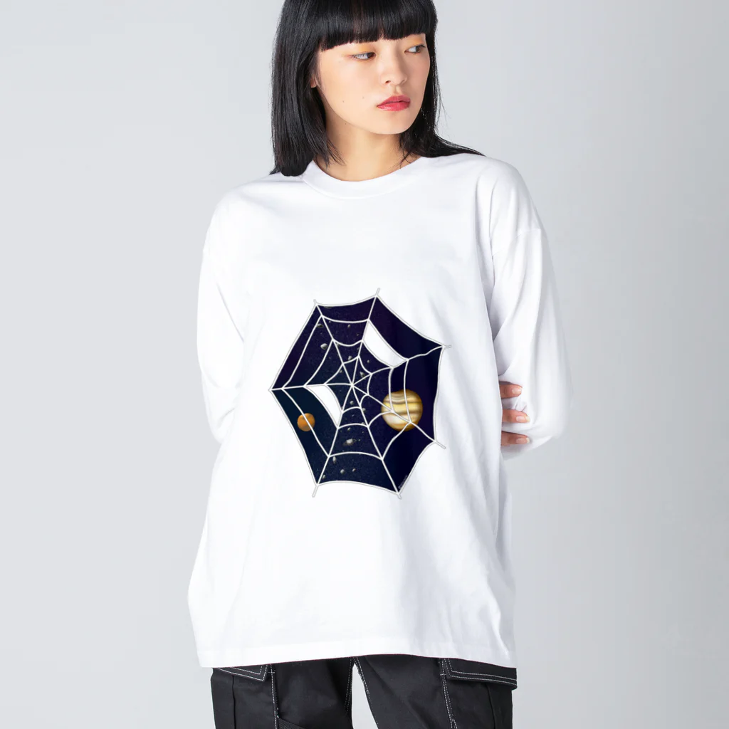 Cosmic TM colorsのSpider☆Planets Big Long Sleeve T-Shirt