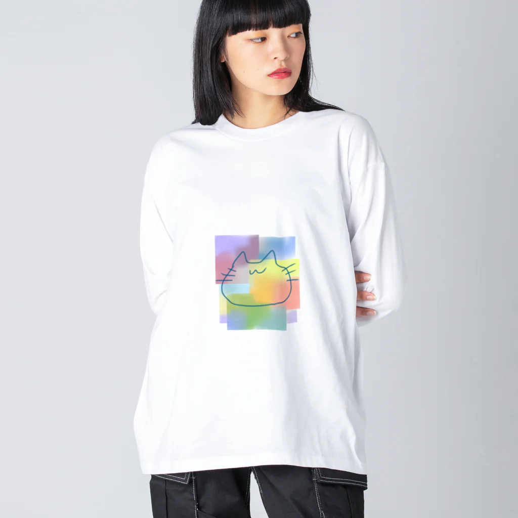 kinoao shopの【NEW】kinoneko#2 Big Long Sleeve T-Shirt