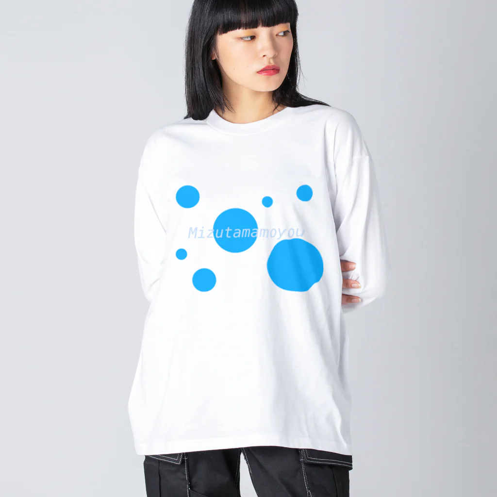 aconaruの水玉模様 Big Long Sleeve T-Shirt