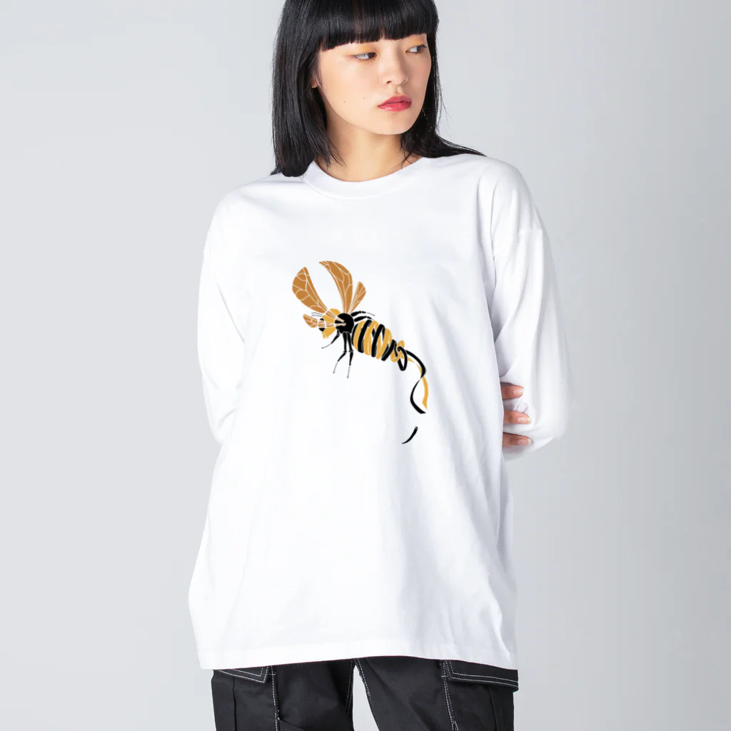 ぐらぐらのスズメバチ Big Long Sleeve T-Shirt