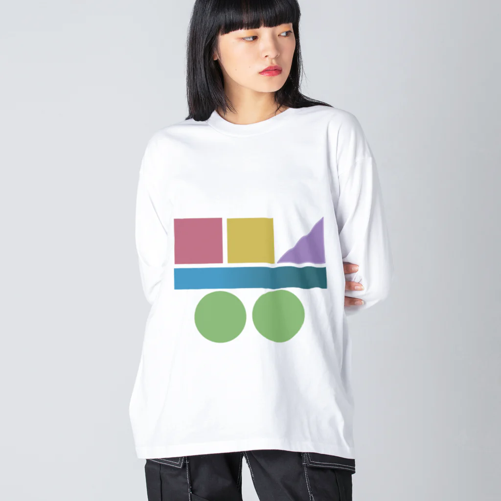 kinoao shopのつみき Big Long Sleeve T-Shirt