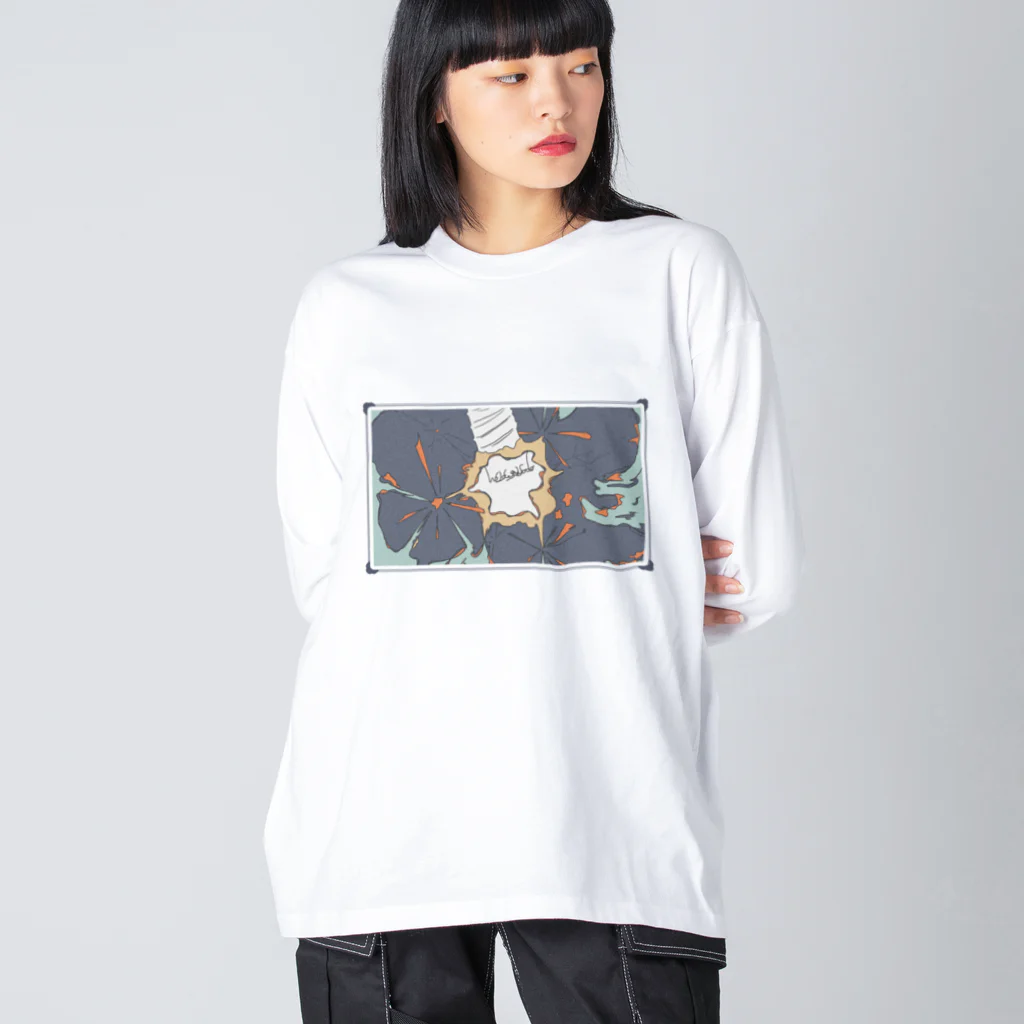 都会のぷらなりあ  officialのBunmei-Kaika ビッグシルエットロングスリーブTシャツ