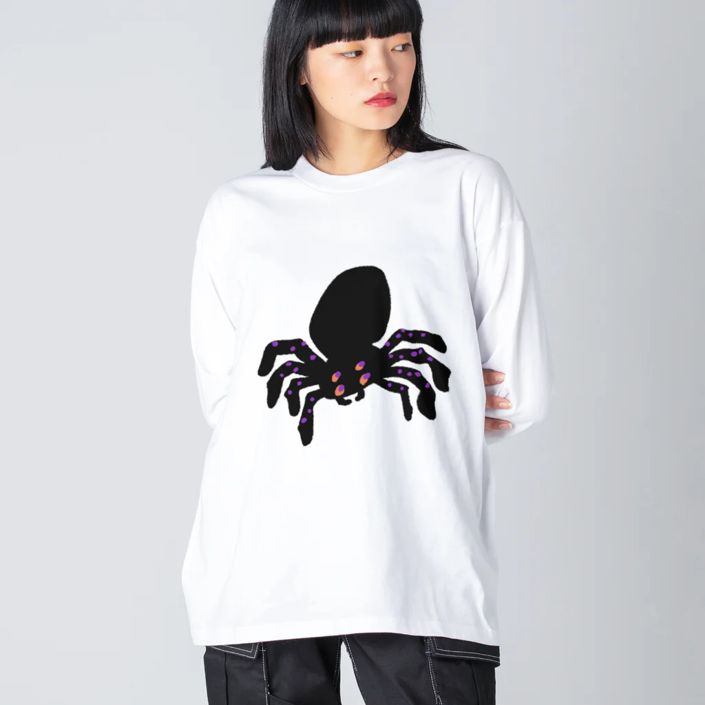 mya-mya=MIYA JUNKO's shop 02のmr. spider Big Long Sleeve T-Shirt