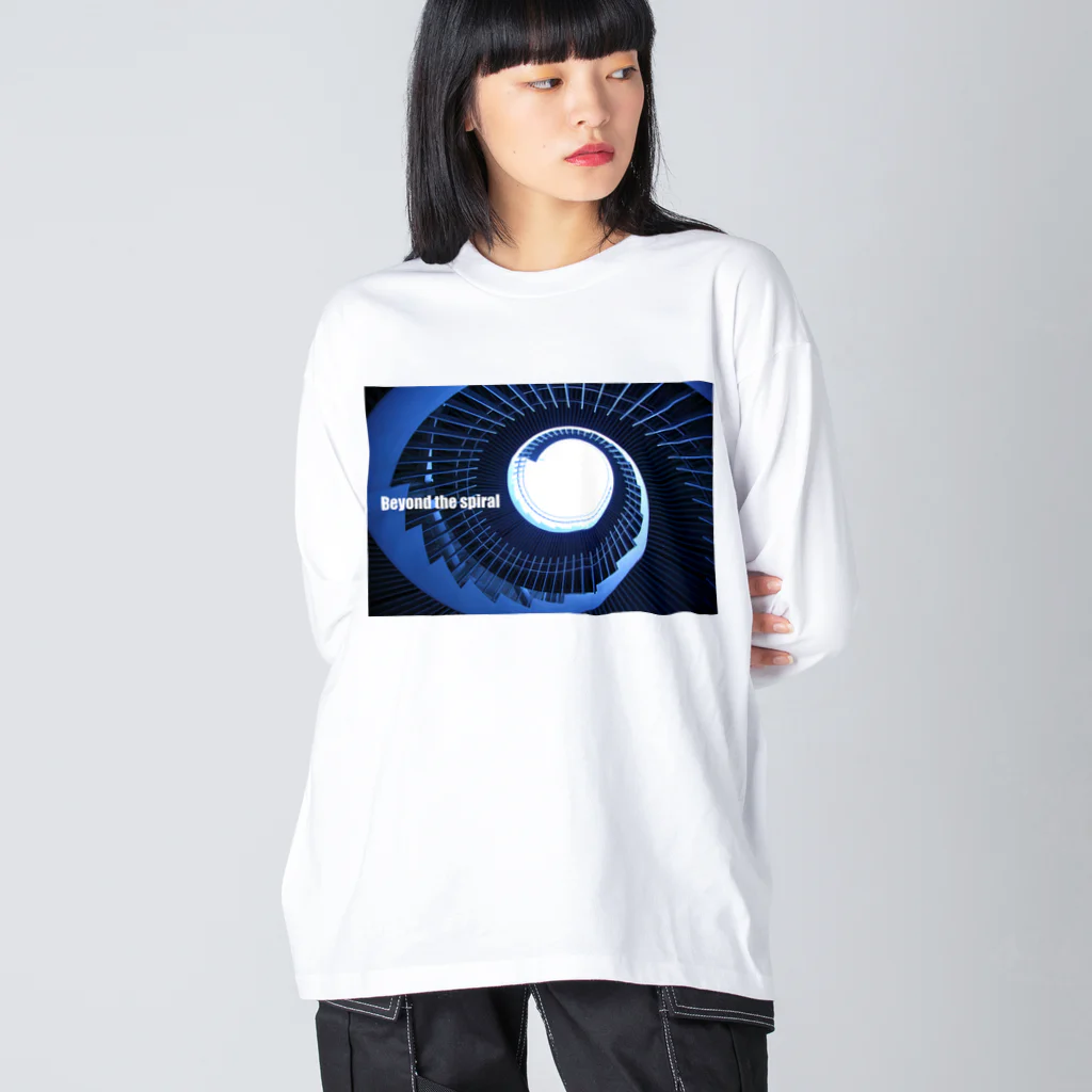 photo-kiokuのらせん階段 Big Long Sleeve T-Shirt