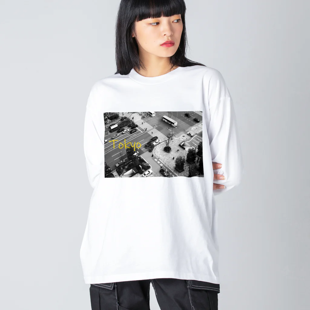 photo-kiokuの東京 Big Long Sleeve T-Shirt