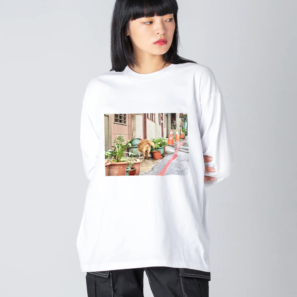 さとまゆの九份わんちゃん Big Long Sleeve T-Shirt