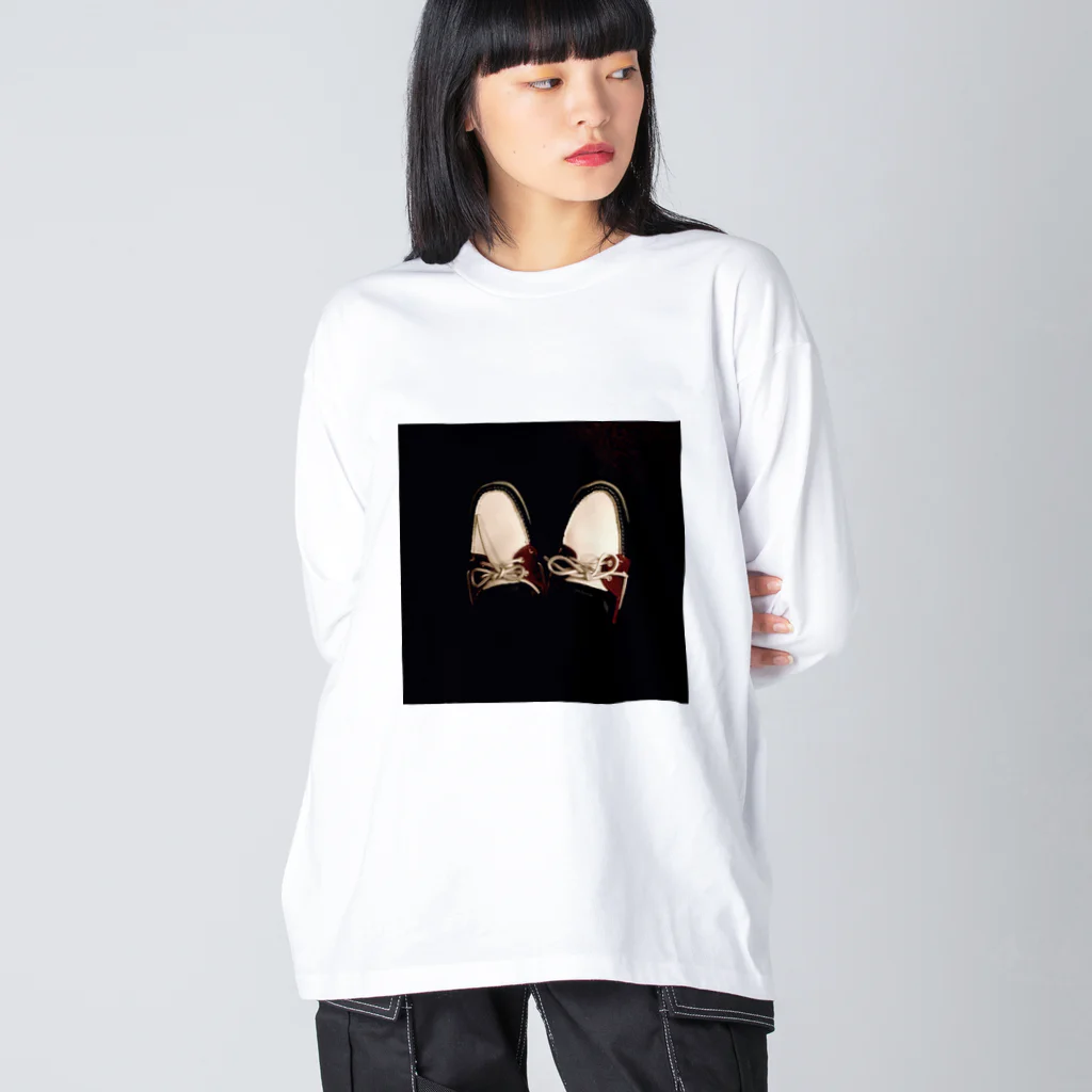 ゆづるのshoes Big Long Sleeve T-Shirt