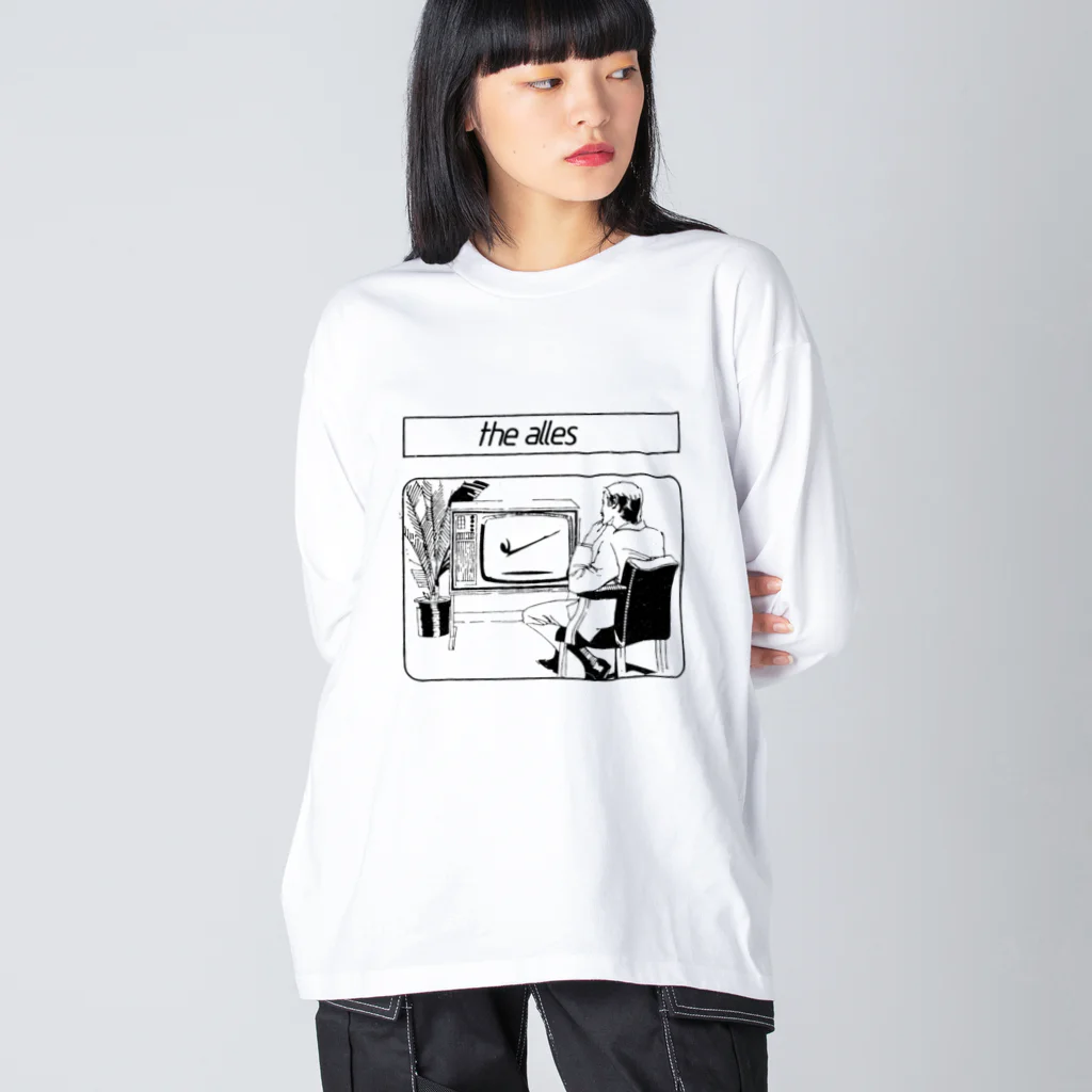 the alles  KONSUM PRODUKTのS.N.S.O.D. ビッグシルエットロングスリーブTシャツ