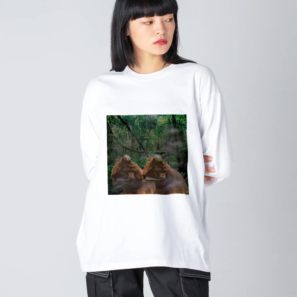 @Yonaのジョイントゴリラ Big Long Sleeve T-Shirt