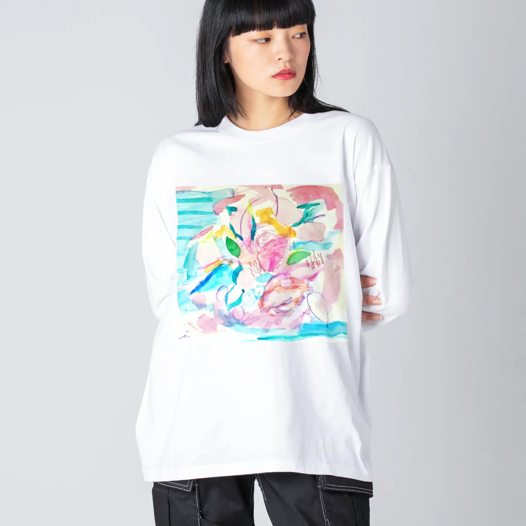 coaiの花のイロ Big Long Sleeve T-Shirt