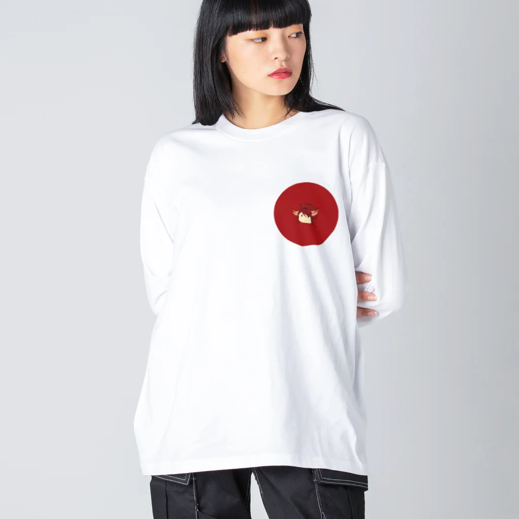 本日も晴天なりの朱遠 Big Long Sleeve T-Shirt