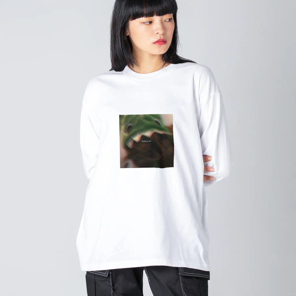 20yのcat？ ビッグシルエットロングスリーブTシャツ