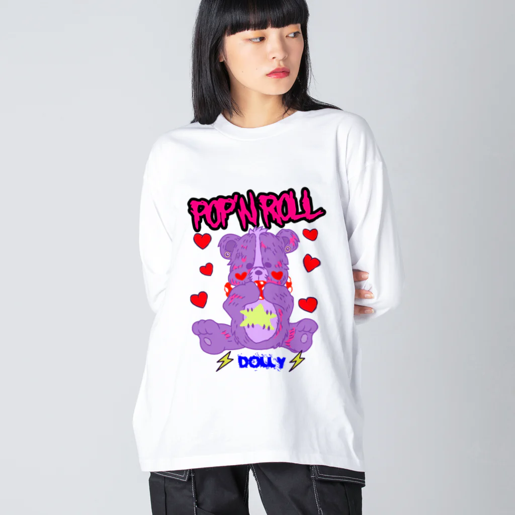 POP'N ROLLのpop'n bear Big Long Sleeve T-Shirt