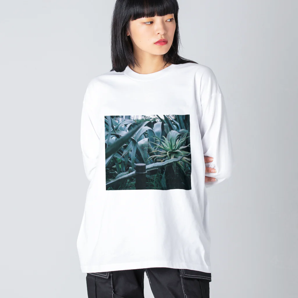 p-techiの天空の自然。 Big Long Sleeve T-Shirt