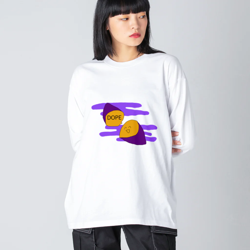 SweetPotatoManのDope芋 Big Long Sleeve T-Shirt