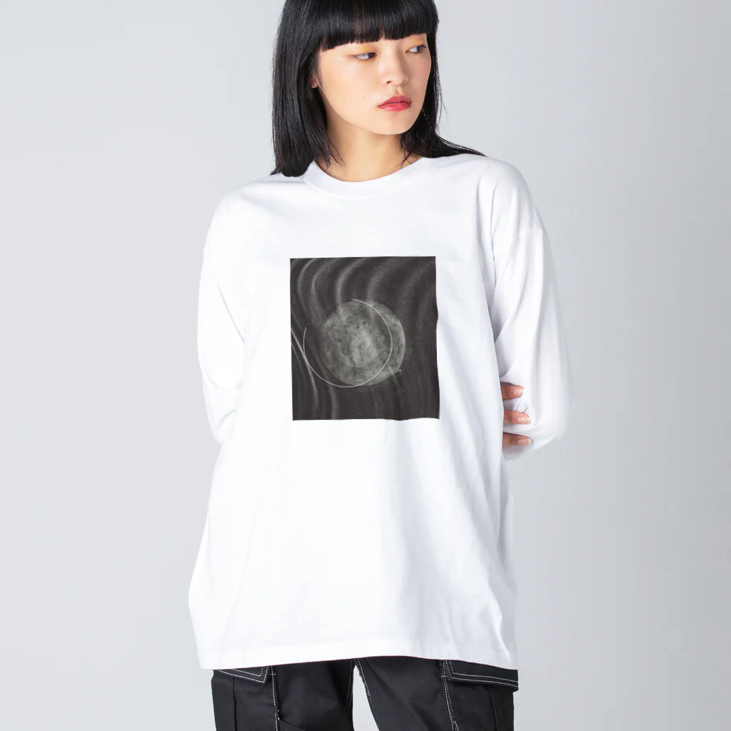 Queenofthenightのfull moon  ビッグシルエットロングスリーブTシャツ