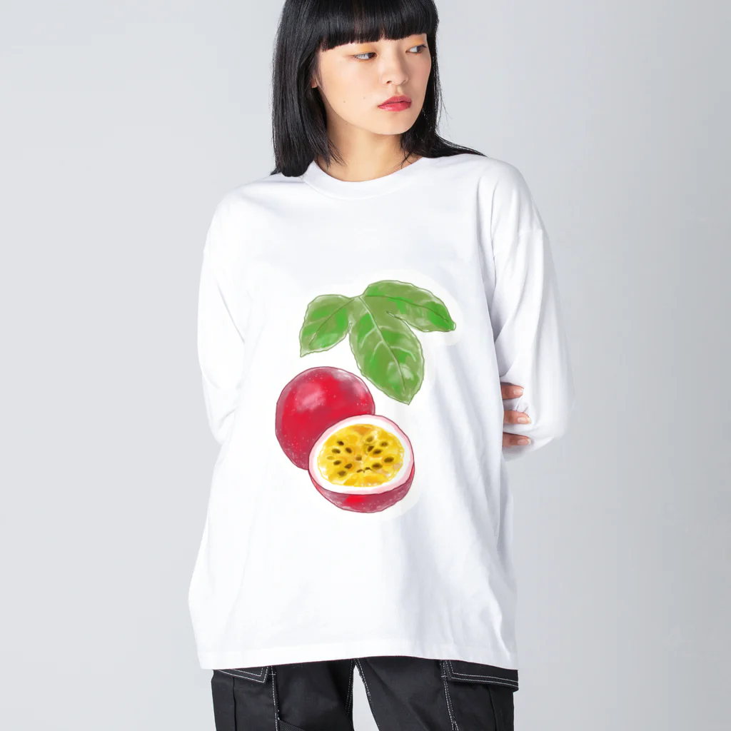 kakeromaのパッション Big Long Sleeve T-Shirt