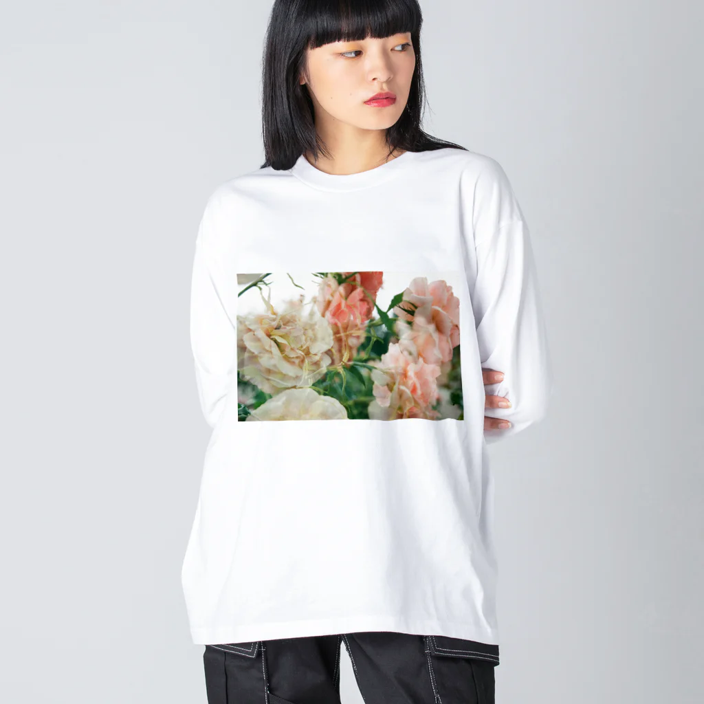 EyEの花のワルツ ビッグシルエットロングスリーブTシャツ