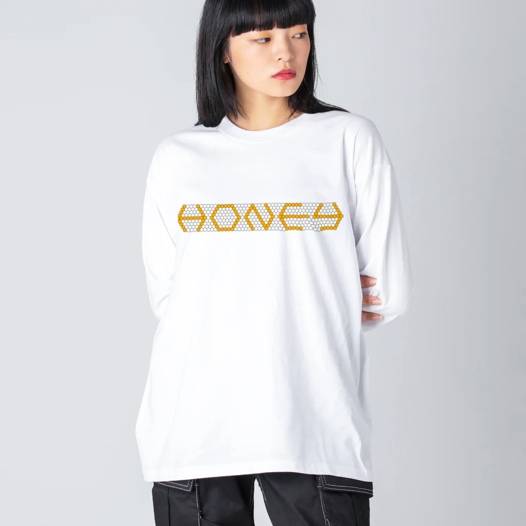 STDのHoneycomb ビッグシルエットロングスリーブTシャツ