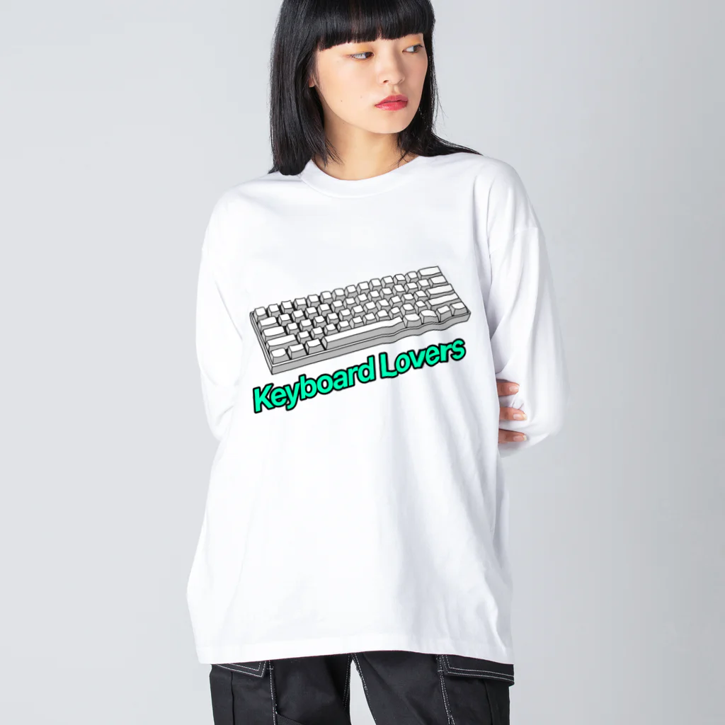 ChimØのKeyboard Lovers ビッグシルエットロングスリーブTシャツ