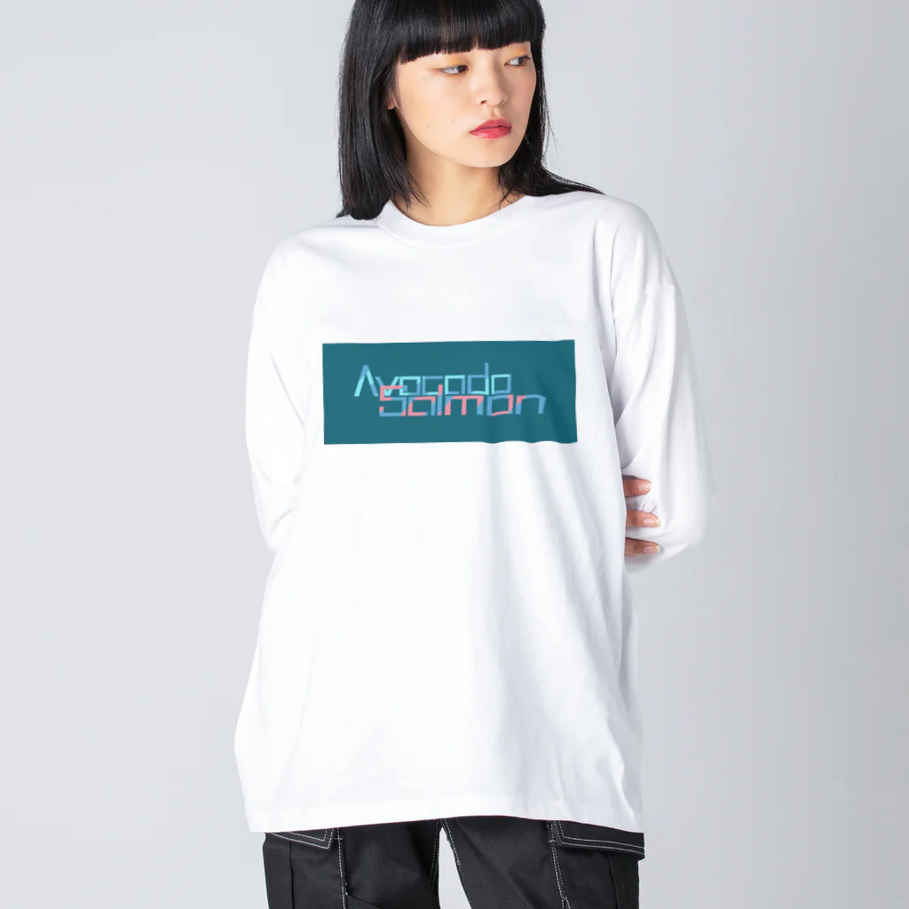 アボカドサーモンブラザーズのユニットロゴ Big Long Sleeve T-Shirt