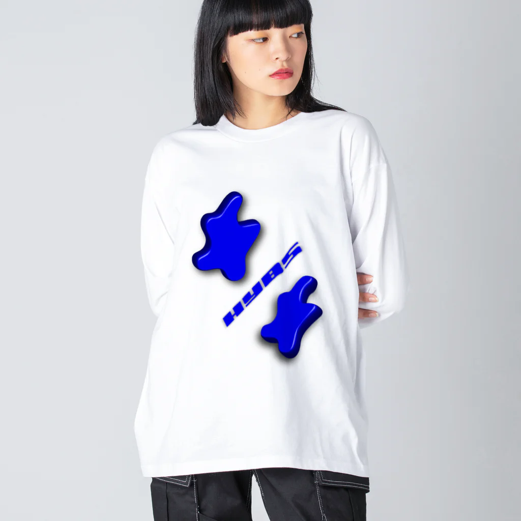 HYBS FOR MEのウェットポイント Big Long Sleeve T-Shirt