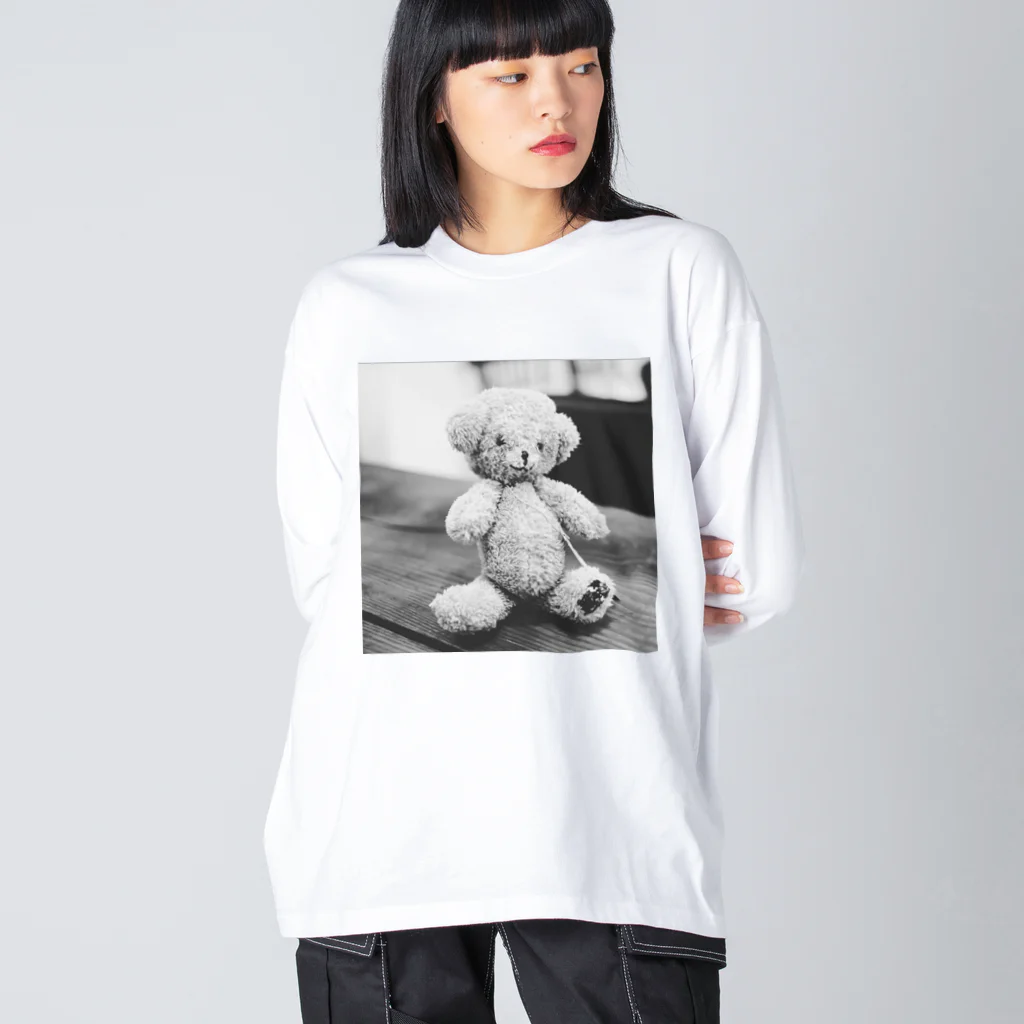 くまくま。ショップのくまくま。の祖先 Big Long Sleeve T-Shirt