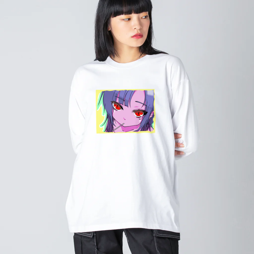 CrazeのSasha01 ビッグシルエットロングスリーブTシャツ