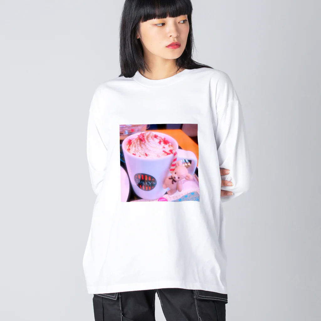 ♥♡Maria Antoinette♡♥のくまさん🧸 ビッグシルエットロングスリーブTシャツ