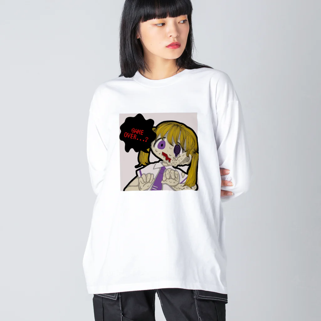 あじの溶ける Big Long Sleeve T-Shirt