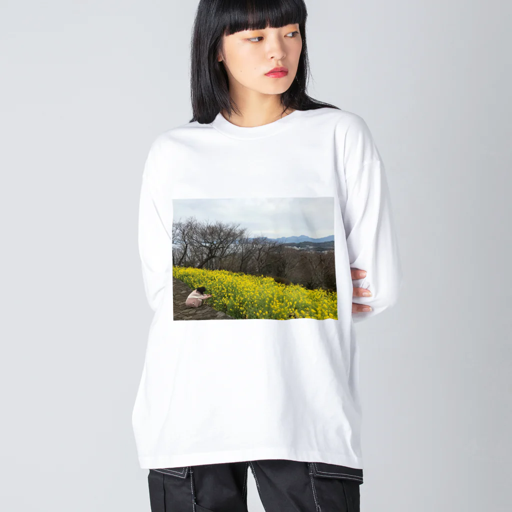J1Ce9の菜の花とわたし Big Long Sleeve T-Shirt