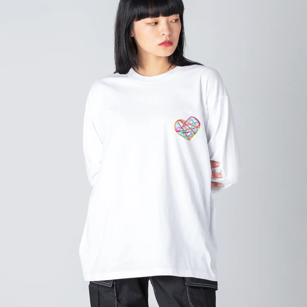 AKETAMA OFFICIAL GOODSのThe Concept of Gal Game Big Long Sleeve T-Shirt