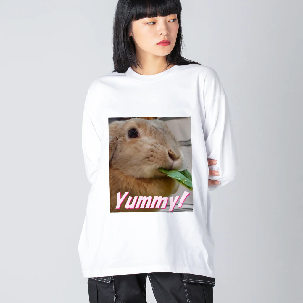 モコ＆ゆず Creator FactoryのYummy! ビッグシルエットロングスリーブTシャツ