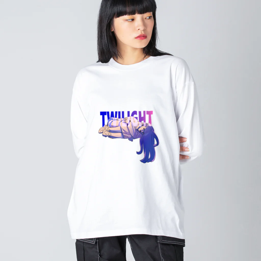 肉のTwilightGirl Big Long Sleeve T-Shirt