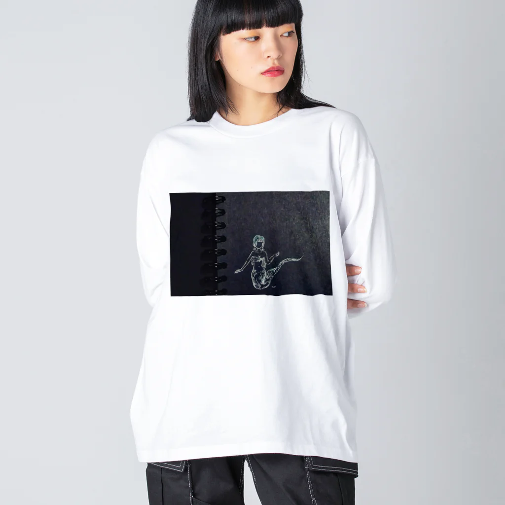 Re:Gの-蛇女-snake Big Long Sleeve T-Shirt