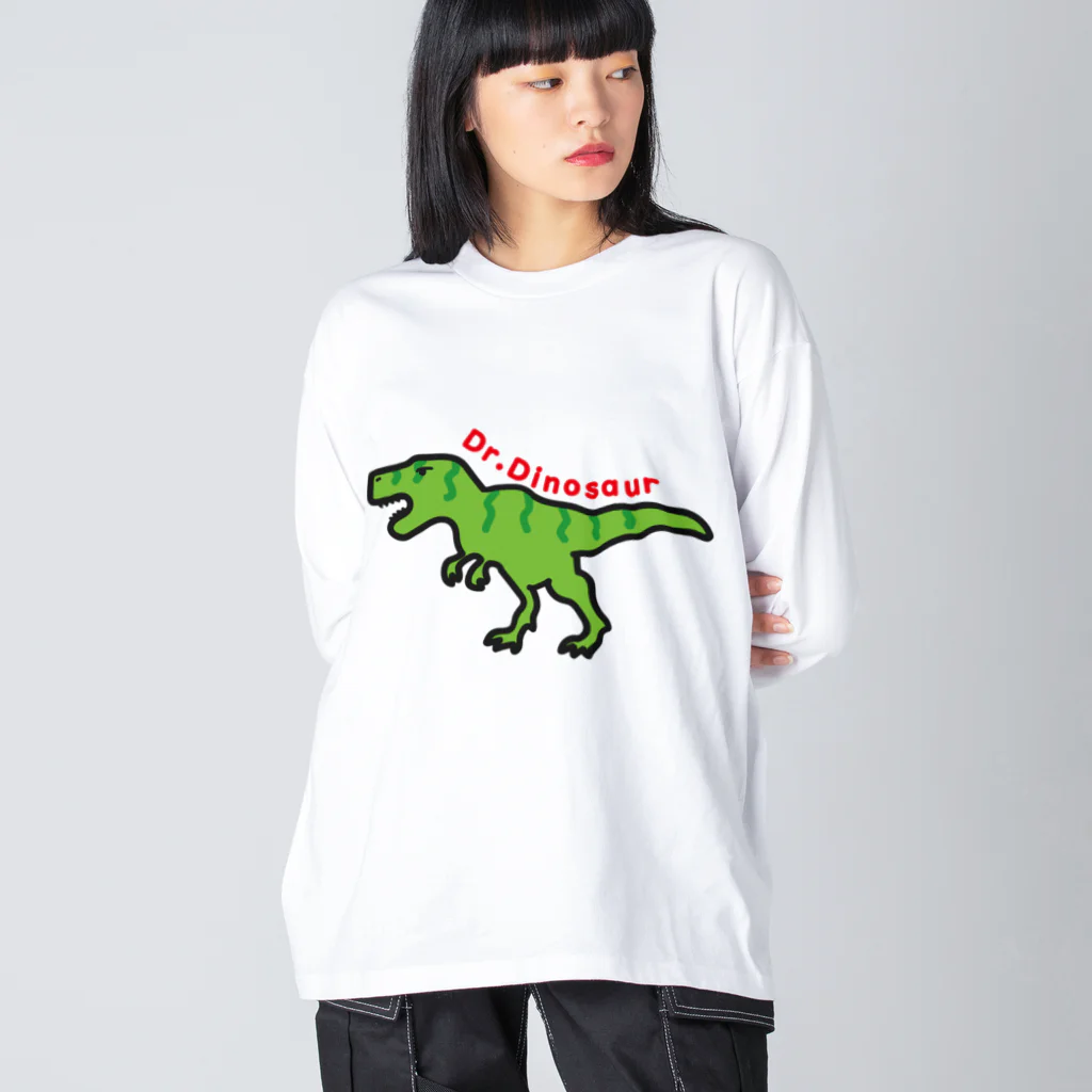 seventy_sevenのドクターダイナソー Big Long Sleeve T-Shirt