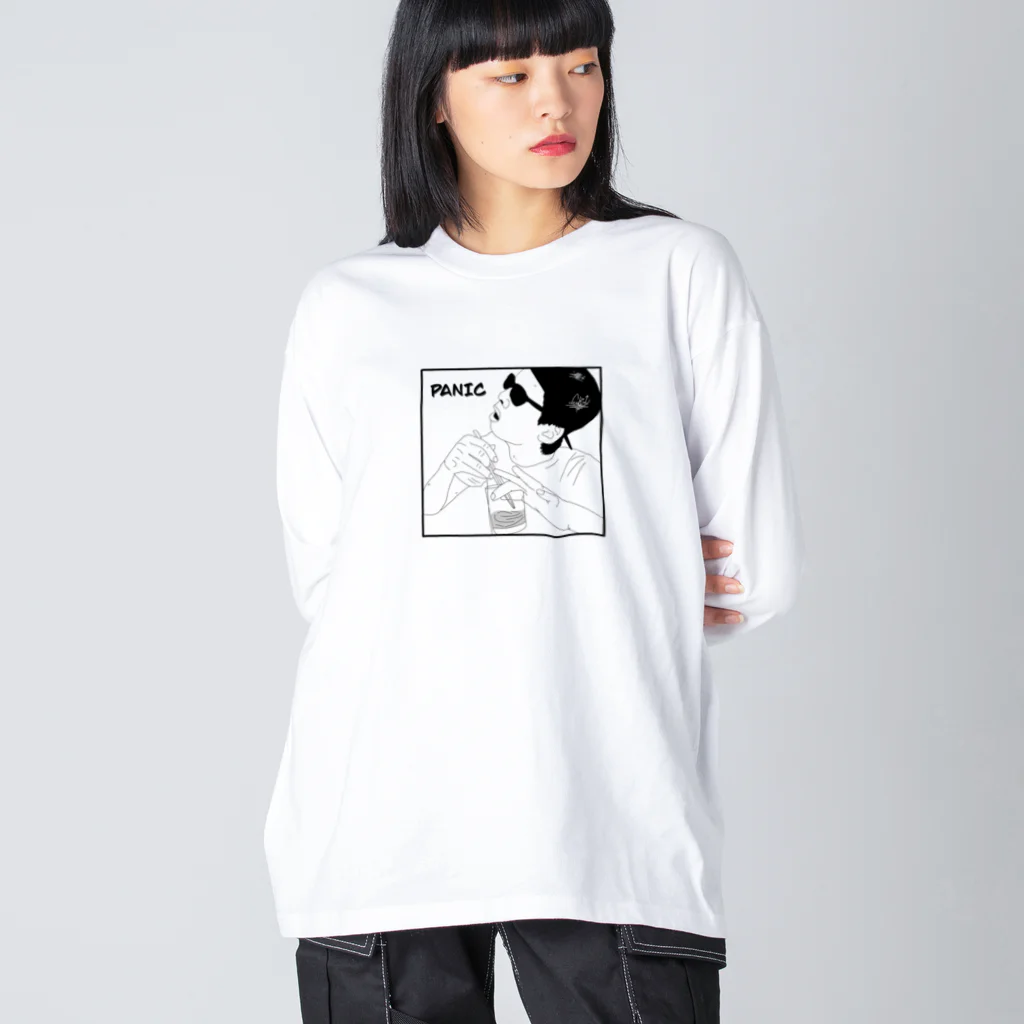 snaggedgorillaのGMKZ 原点回帰 ビッグシルエットロングスリーブTシャツ