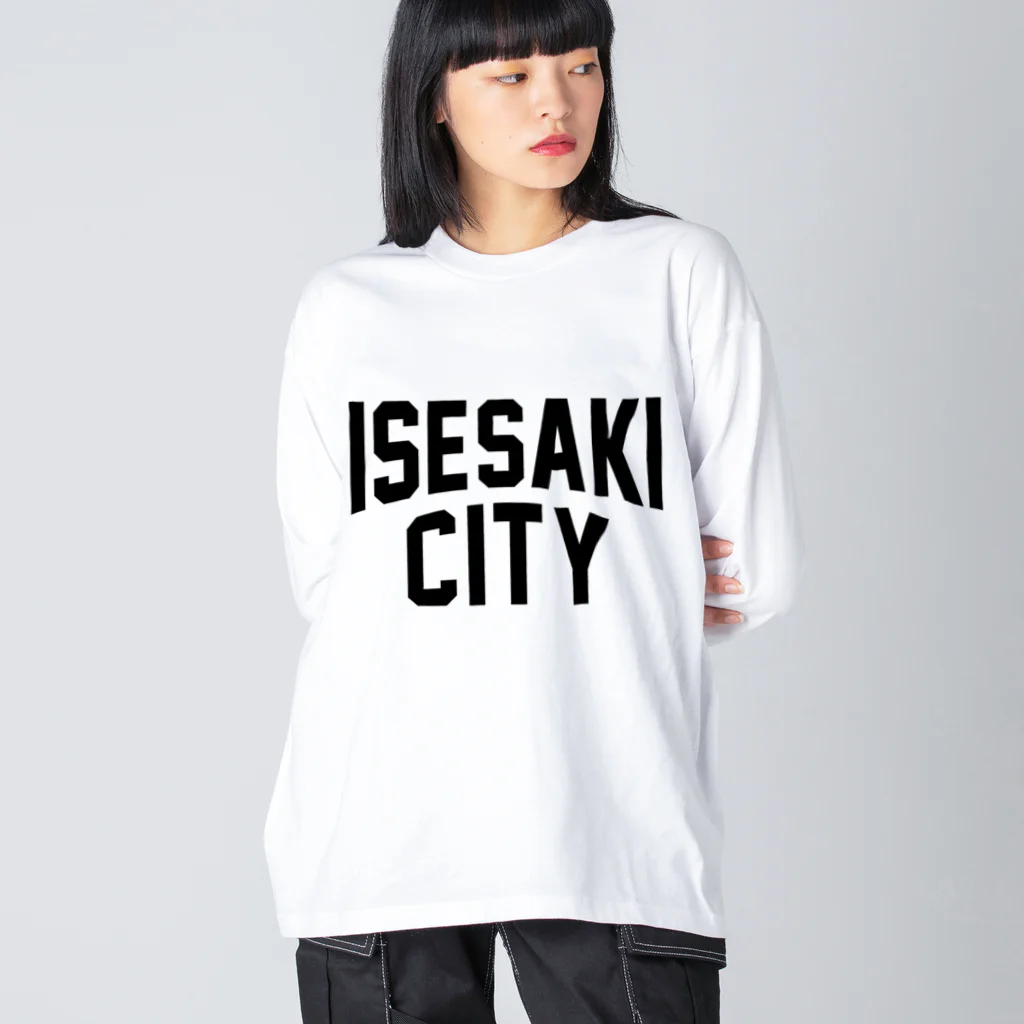 JIMOTOE Wear Local Japanの伊勢崎市 ISESAKI CITY ビッグシルエットロングスリーブTシャツ