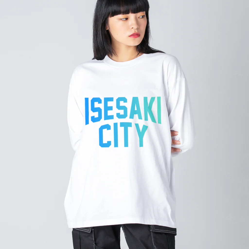 JIMOTO Wear Local Japanの伊勢崎市 ISESAKI CITY ビッグシルエットロングスリーブTシャツ