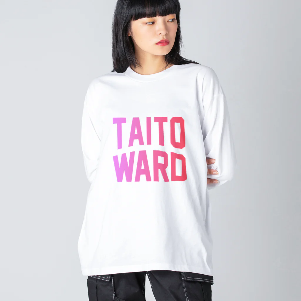 JIMOTOE Wear Local Japanの台東区 TAITO WARD Big Long Sleeve T-Shirt