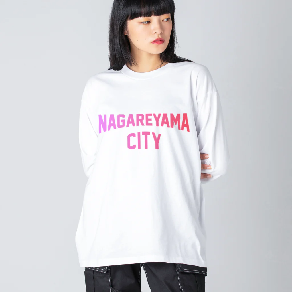 JIMOTOE Wear Local Japanの流山市 NAGAREYAMA CITY Big Long Sleeve T-Shirt