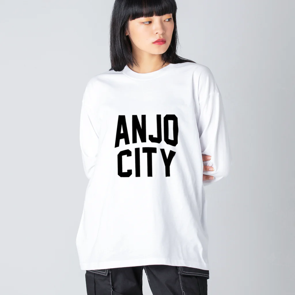 JIMOTO Wear Local Japanの安城市 ANJO CITY ビッグシルエットロングスリーブTシャツ