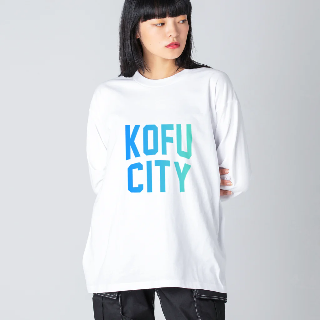 JIMOTOE Wear Local Japanの甲府市 KOFU CITY Big Long Sleeve T-Shirt