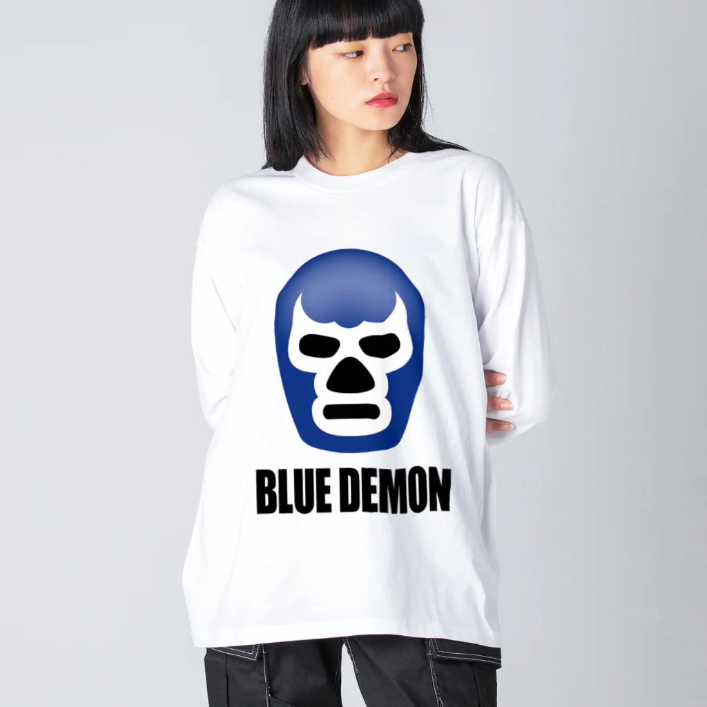 DRIPPEDのBLUE DEMON / ブルーデモン ビッグシルエットロングスリーブTシャツ