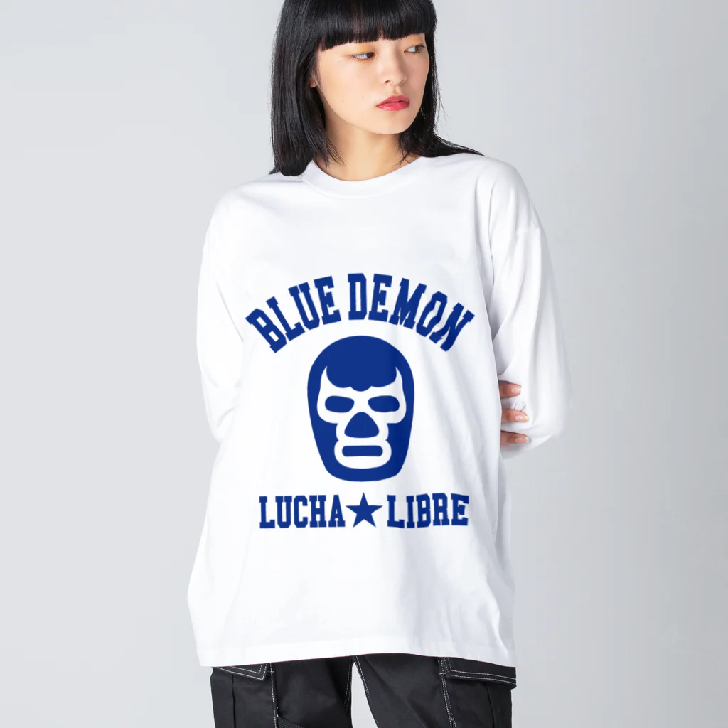 DRIPPEDのBLUE DEMON / ブルーデモン ビッグシルエットロングスリーブTシャツ