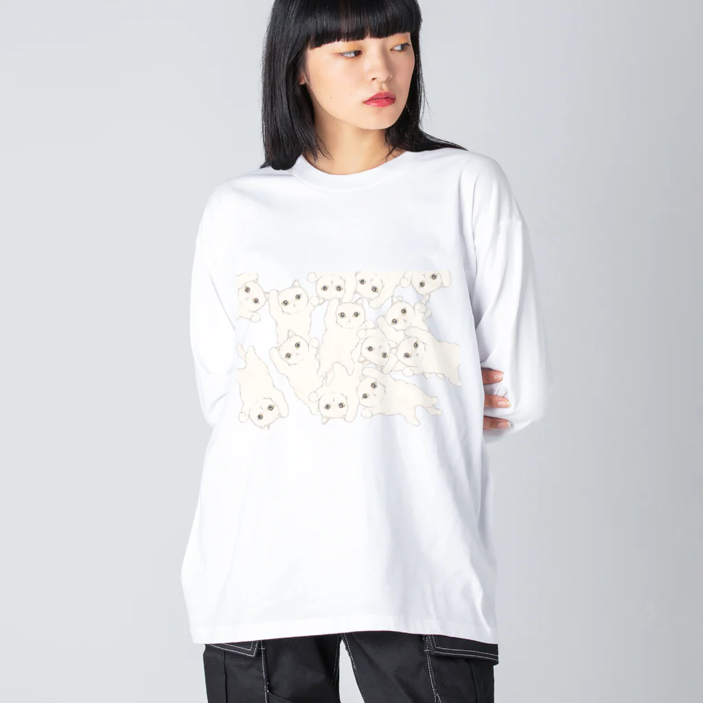 たまむすびの猫まみれ Big Long Sleeve T-Shirt