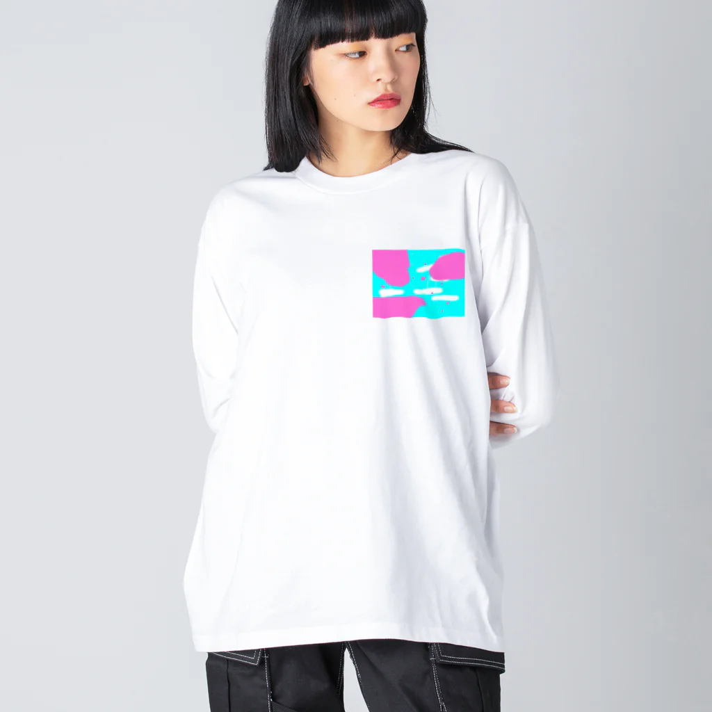 ひまわり作業所のtani-keshiki Big Long Sleeve T-Shirt